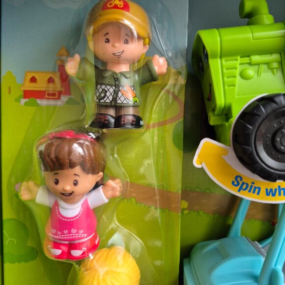 Fisher Price Little People Truckin’ Along Vehicle Gift Set | Educational Toddler - Picture 3 of 8